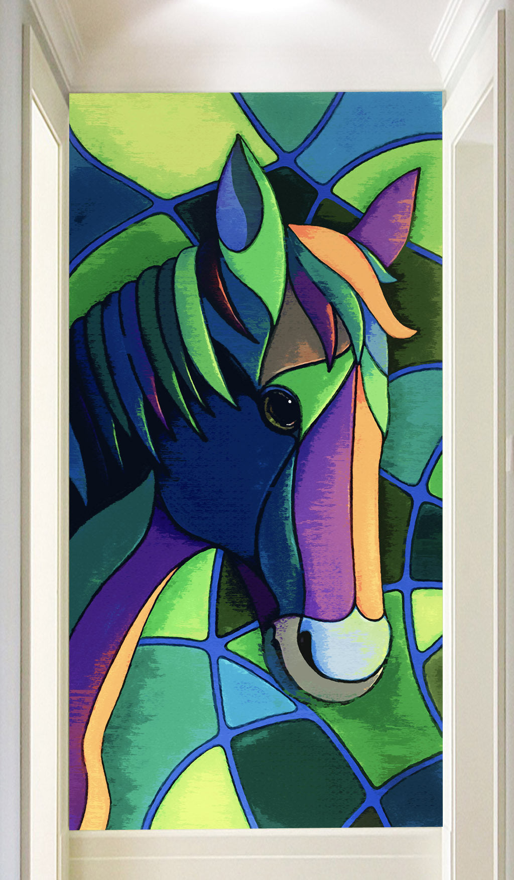 3D Colorful Horse WG051 Wall Murals