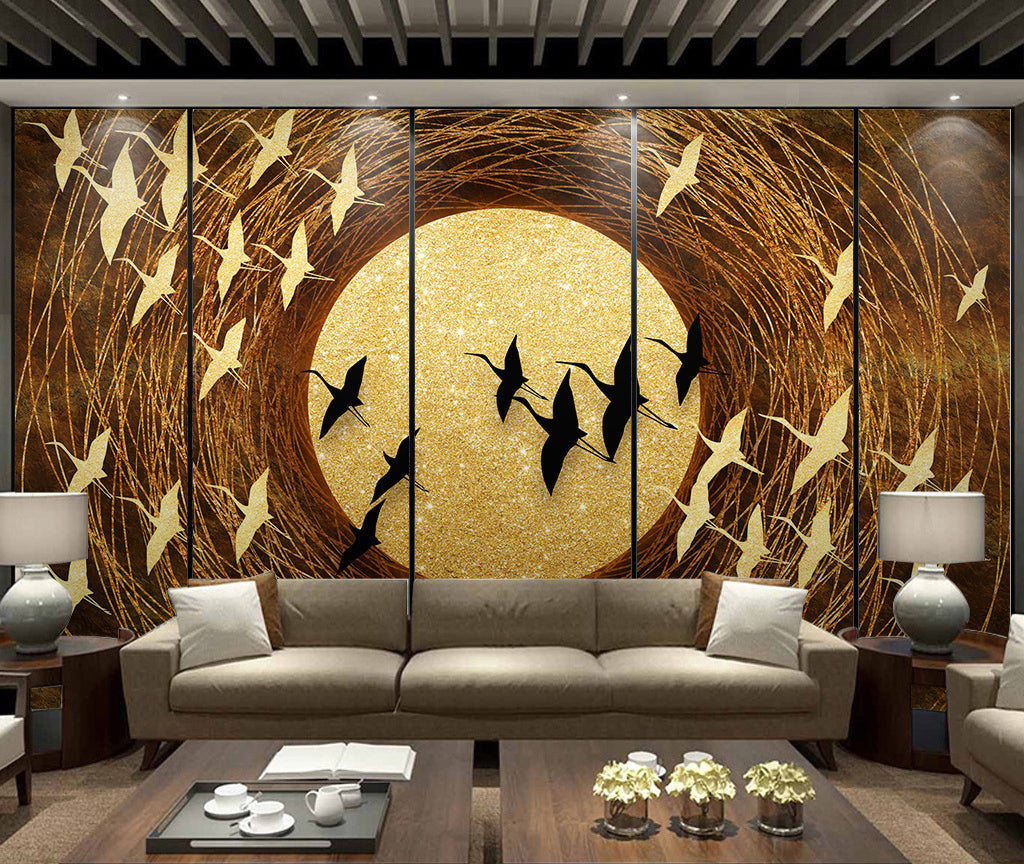 3D Bird Flying WG240 Wall Murals