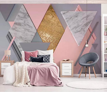 3D Slate Triangle 206 Wallpaper AJ Wallpaper 