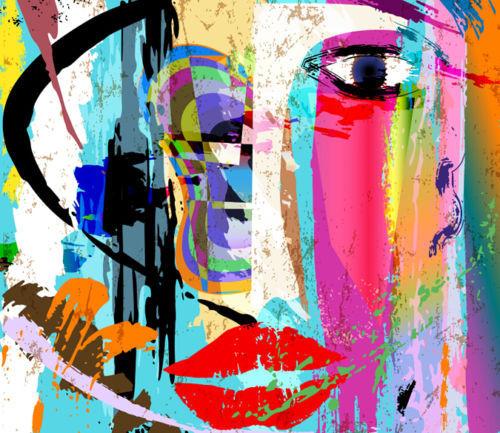 Abstract Graffiti 1 Wall Paper Wall Print VINYL XXL 312cm wide and 219cm high AJ Wallpaper 
