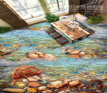 3D Redstone 064 Floor Mural Wallpaper AJ Wallpaper 2 