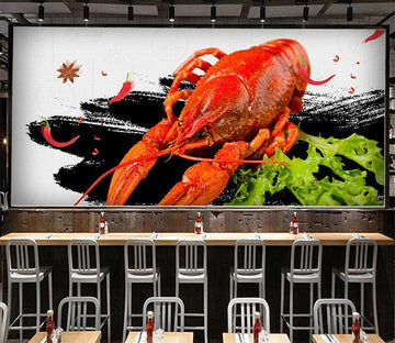 3D Big Lobster 079 Wallpaper AJ Wallpaper 