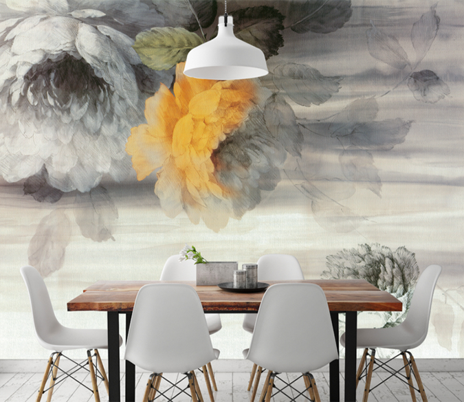 3D Sketch Flower 195 Wallpaper AJ Wallpaper 