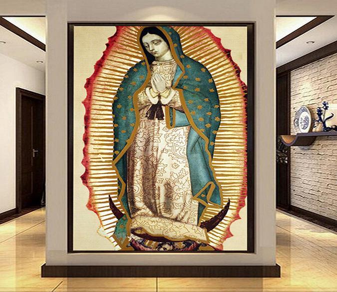 3D Woman Praying 032 Wallpaper AJ Wallpaper 