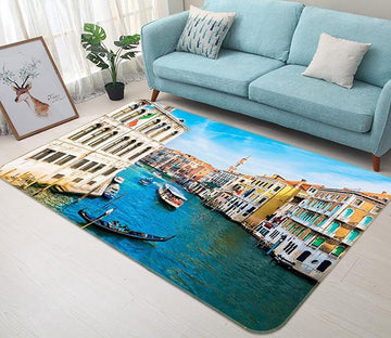 3D Venice River 631 Non Slip Rug Mat Mat AJ Creativity Home 