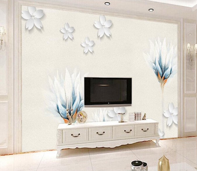 3D Charming Flowerl 526 Wallpaper AJ Wallpaper 