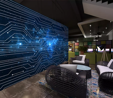 3D Technological Sense Star 68 Wallpaper AJ Wallpaper 2 