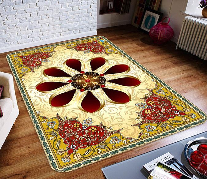 3D Euporean Pattern 638 Non Slip Rug Mat Mat AJ Creativity Home 