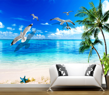 3D Starfish Beach 151 Wallpaper AJ Wallpaper 