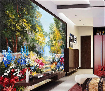 3D Flower And Grass 145 Wallpaper AJ Wallpaper 