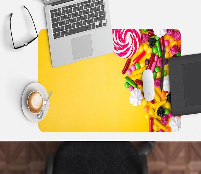 3D Delicious Candy 037 Desk Mat Mat AJ Creativity Home 