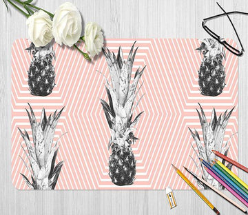 3D Pineapple Flower 150 Desk Mat Mat AJ Creativity Home 