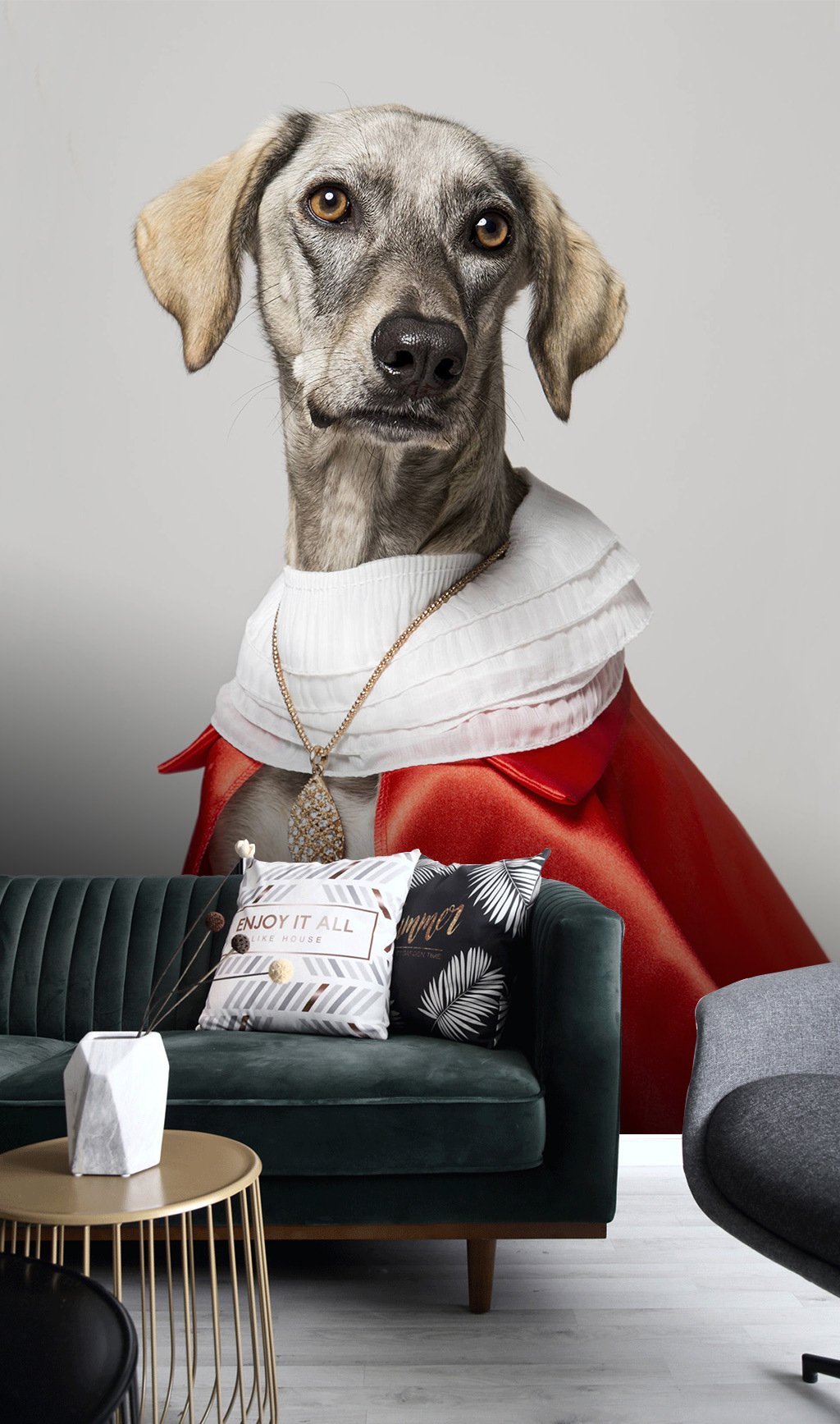 3D Dog 328 Wall Murals Wallpaper AJ Wallpaper 2 