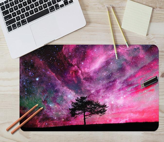 3D Star Tree 155 Desk Mat Mat AJ Creativity Home 