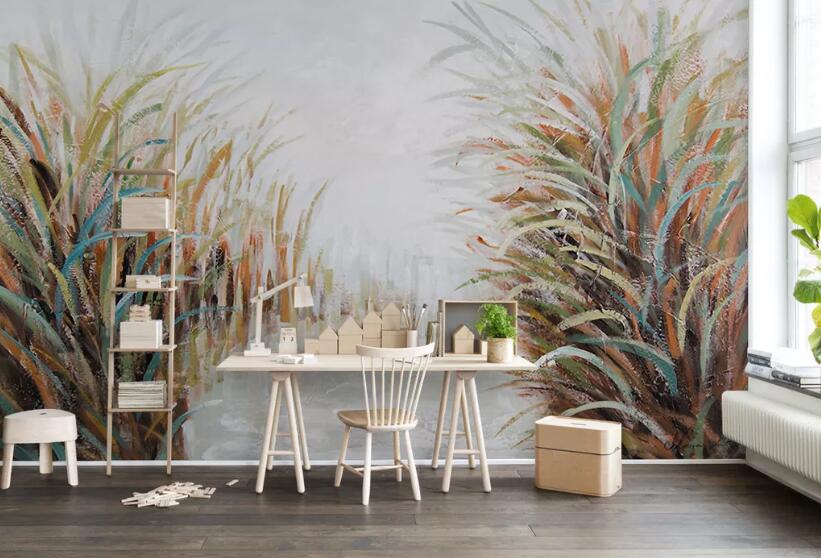 3D Colorful Reed WG41 Wall Murals Wallpaper AJ Wallpaper 2 