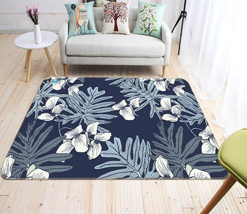3D Bougainvillea Pattern 118 Non Slip Rug Mat Mat AJ Creativity Home 