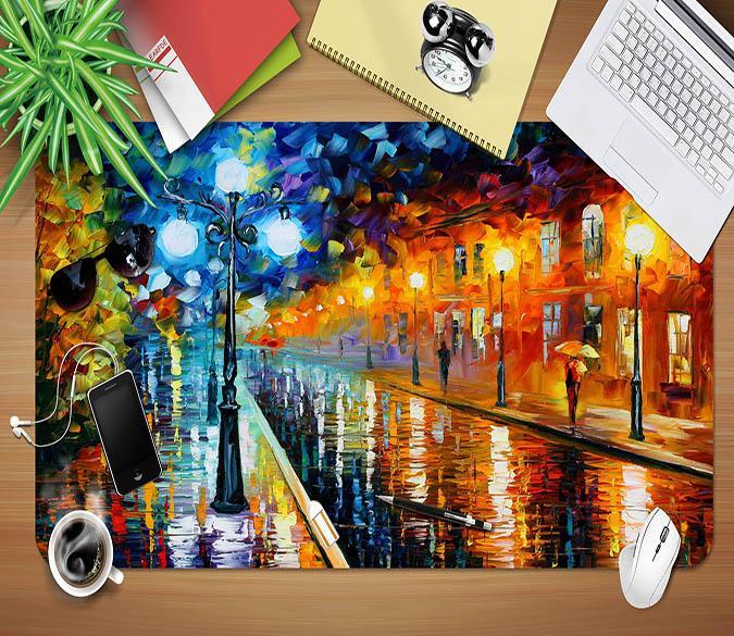 3D Street Painting 019 Desk Mat Mat AJ Creativity Home 