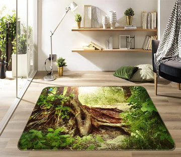 3D Sunshine Root 680 Non Slip Rug Mat Mat AJ Creativity Home 