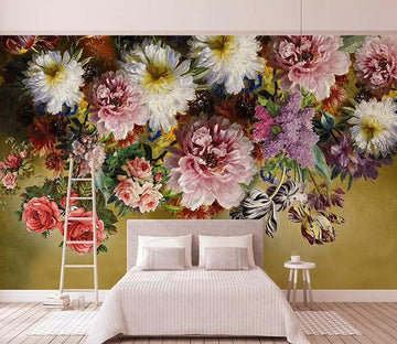 3D Chrysanthemum Flower 249 Wallpaper AJ Wallpaper 