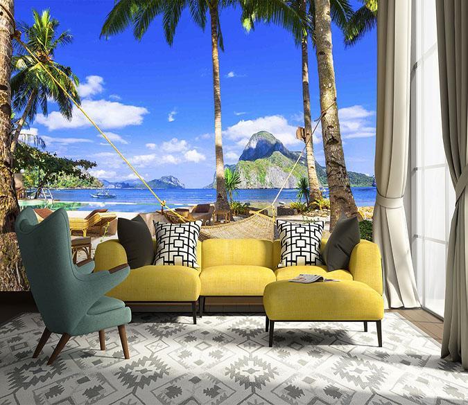 3D Lounger Coconut 712 Wallpaper AJ Wallpaper 