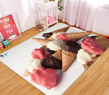 3D Chocolate Ice 263 Non Slip Rug Mat Mat AJ Creativity Home 