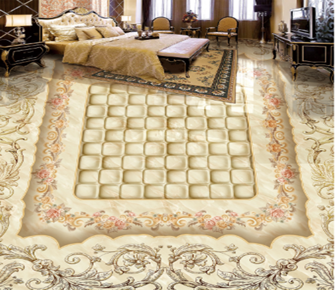 3D Small Cube 037 Floor Mural Wallpaper AJ Wallpaper 2 