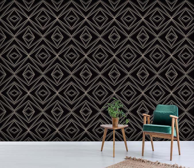 3D Square Pattern 301 Wallpaper AJ Wallpaper 