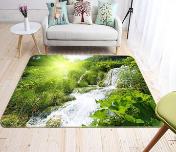 3D Sunshine Stream 720 Non Slip Rug Mat Mat AJ Creativity Home 