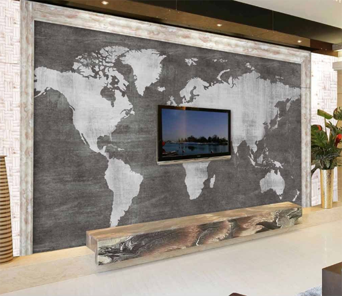 3D Map Blank 470 Wallpaper AJ Wallpaper 