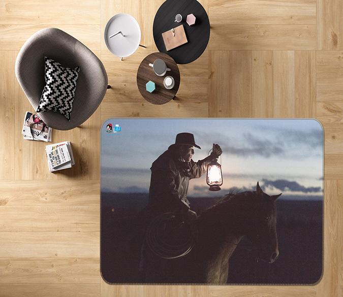3D Oil Lamp Horse 260 Non Slip Rug Mat Mat AJ Creativity Home 