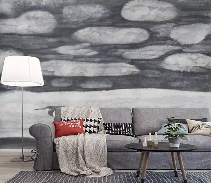 3D Dark Clouds Bird 1022 Wallpaper AJ Wallpaper 2 