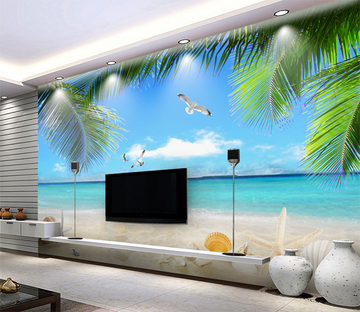 3D Starfish Beach 277 Wallpaper AJ Wallpaper 