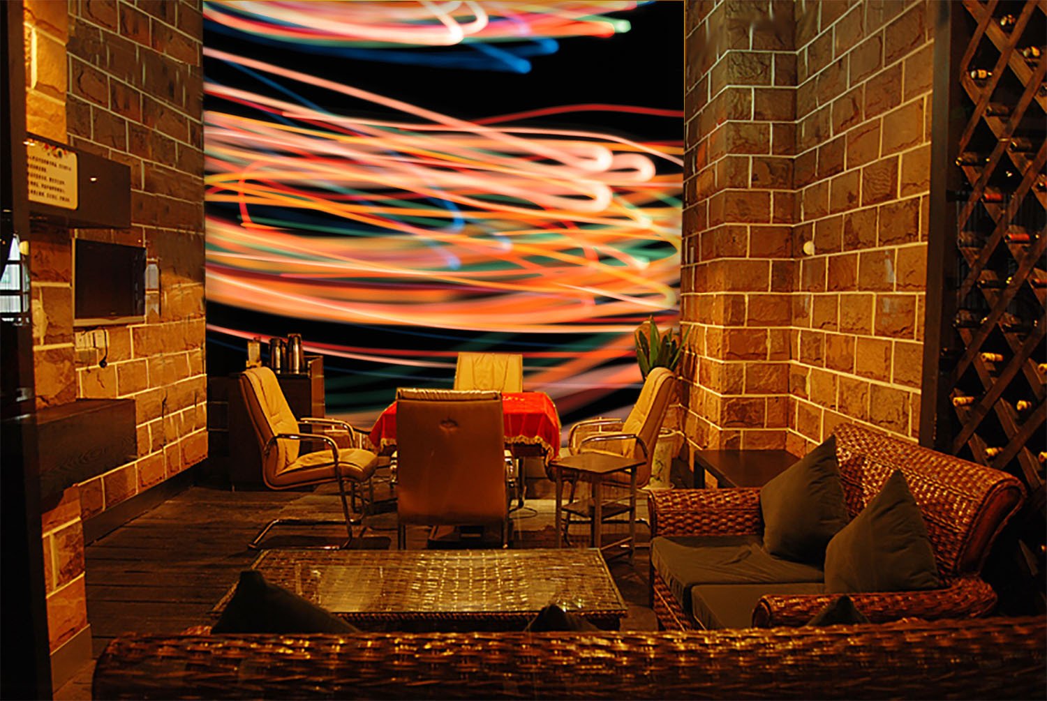 Bright Lines Wallpaper AJ Wallpaper 