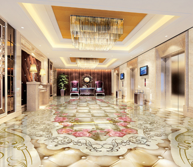3D Flourishing 279 Floor Mural Wallpaper AJ Wallpaper 2 