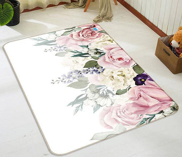 3D Small Fresh 666 Non Slip Rug Mat Mat AJ Creativity Home 