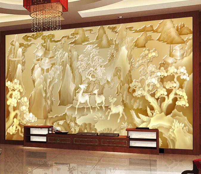 Anaglyph Scenery Wallpaper AJ Wallpaper 2 