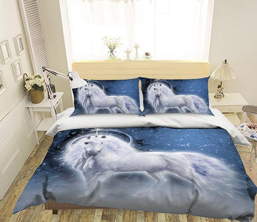 3D Unicorn Stars 134 Bed Pillowcases Quilt Wallpaper AJ Wallpaper 
