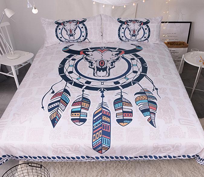 3D Sheep Skull 216 Bed Pillowcases Quilt Wallpaper AJ Wallpaper 