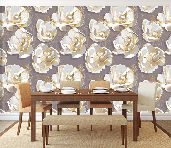 3D Lovely Flower 071 Wallpaper AJ Wallpaper 