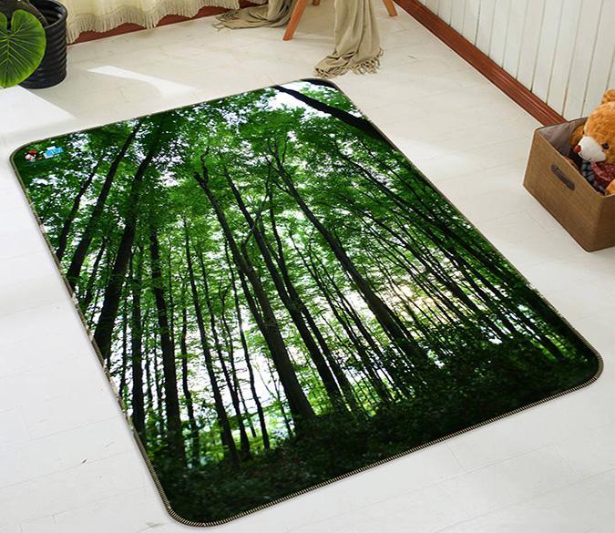 3D Tranquil Woods 057 Non Slip Rug Mat Mat AJ Creativity Home 