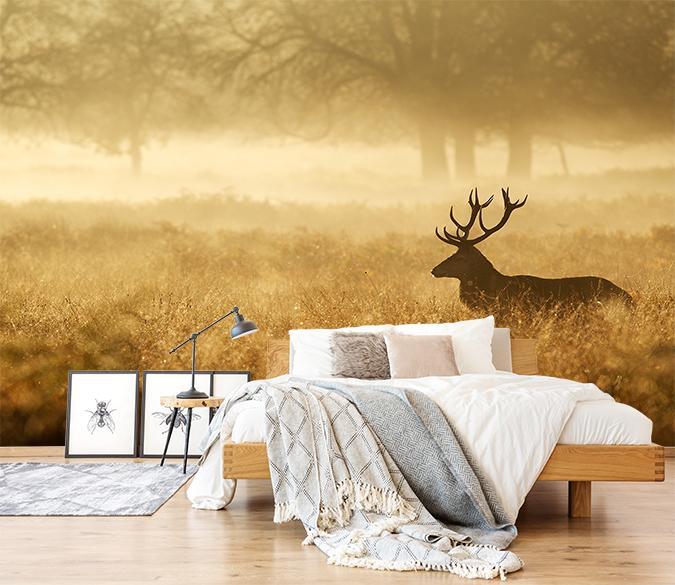 3D Small Deer 093 Wallpaper AJ Wallpaper 