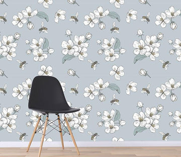3D Small Flowers 035 Wallpaper AJ Wallpaper 