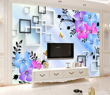 3D Flower Group 548 Wallpaper AJ Wallpaper 