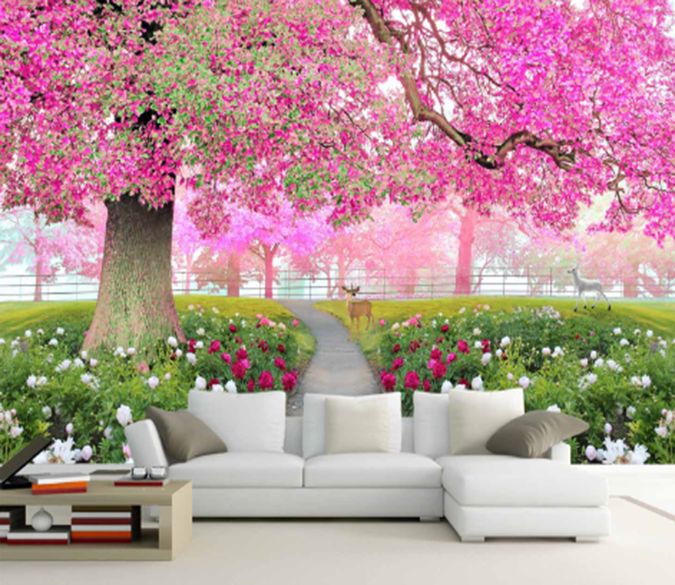 3D Cherry Blossoms 214 Wallpaper AJ Wallpaper 