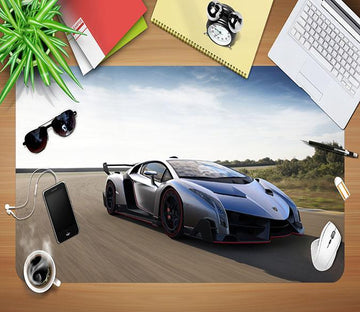 3D Road Sports Car 054 Desk Mat Mat AJ Creativity Home 