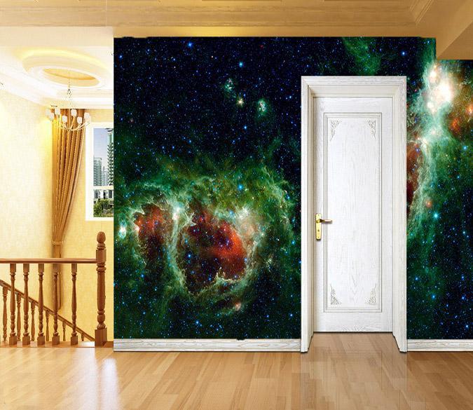 3D Nebula Stars 036 Wallpaper AJ Wallpaper 