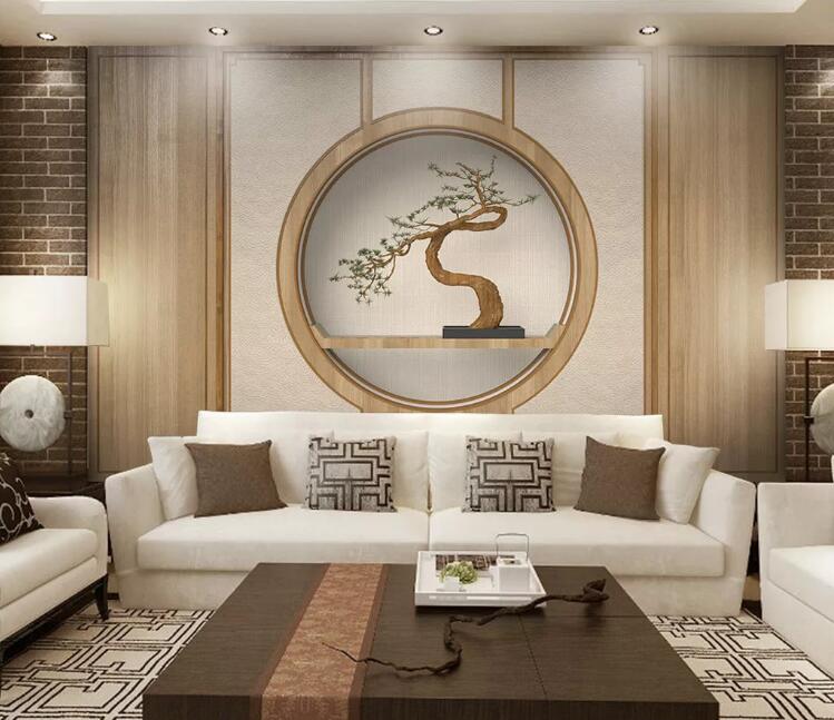 3D Lonely Tree WC252 Wall Murals