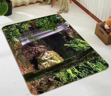 3D Small Waterfall 719 Non Slip Rug Mat Mat AJ Creativity Home 