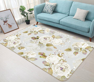 3D Blooming Flower 070 Non Slip Rug Mat Mat AJ Creativity Home 