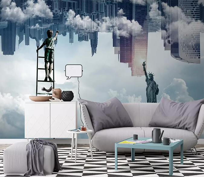 3D Painting Color Reflection 344 Wallpaper AJ Wallpaper 2 